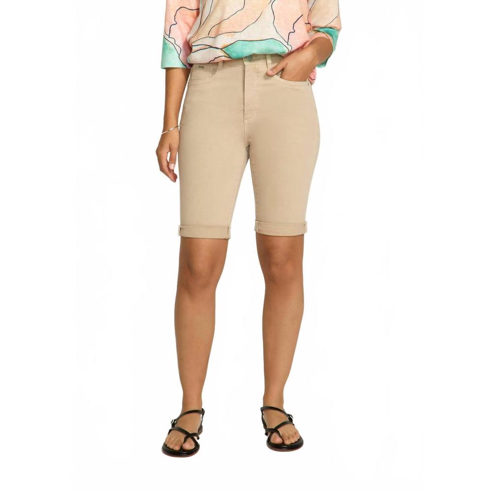 NEW FDJ women's suzanne bermuda short in sand